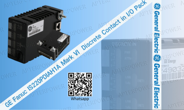 Повышение эффективности с помощью GE Fanuc IS220PDIAH1A Mark VI I/O