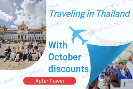 Приключения команды Apter Power в Таиланде и октябрьская акция по продаже запасных частей